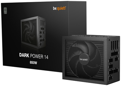 be quiet! Dark Power 14 850 W - 80 Plus Titanium unidad de fuente de alimentacion 20+4 pin ATX ATX Negro