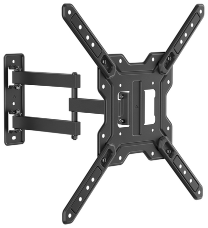 AISENS Soporte Eco Giratorio, Inclinable Para Monitor/TV 30kg (3 Pivotes) De 23''-65'', Negro