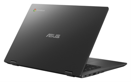 ASUS Chromebook CM14 Flip CL1402FM2A-EC0224 - Ordenador Portatil 14'' Full HD (MediaTek Kompanio 520, 8GB RAM, 128GB eMMC, ARM Mali-G52 MC2, ChromeOS) Gris Gravidad - Teclado QWERTY espanol