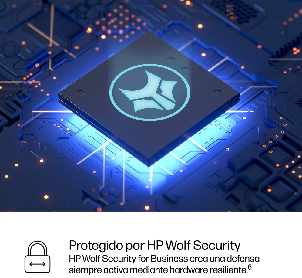 HP ProBook 4 G1iR Wolf Pro Security Edition Intel Core 5 120U Portatil 40,6 cm (16'') WUXGA 16 GB DDR5-SDRAM 512 GB SSD Wi-Fi 6E (802.11ax) Windows 11 Pro Plata