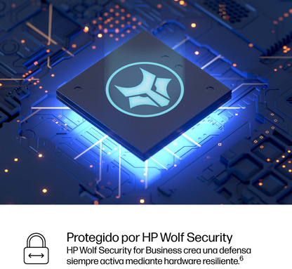 HP ProBook 4 G1iR Wolf Pro Security Edition Intel Core 5 120U Portatil 40,6 cm (16'') WUXGA 16 GB DDR5-SDRAM 512 GB SSD Wi-Fi 6E (802.11ax) Windows 11 Pro Plata