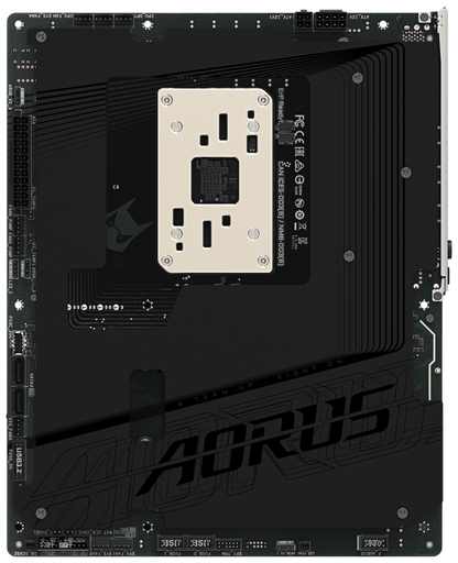 GIGABYTE X870 AORUS STEALTH Placa Base - Compatible con procesadores AMD Ryzen 9000, VRM digital de 16+2+2 fases, hasta 8200MHz DDR5 (O.C.), 2xPCIe 5.0 + 2xPCIe 4.0, Wi-Fi 7, LAN 5GbE, USB 4