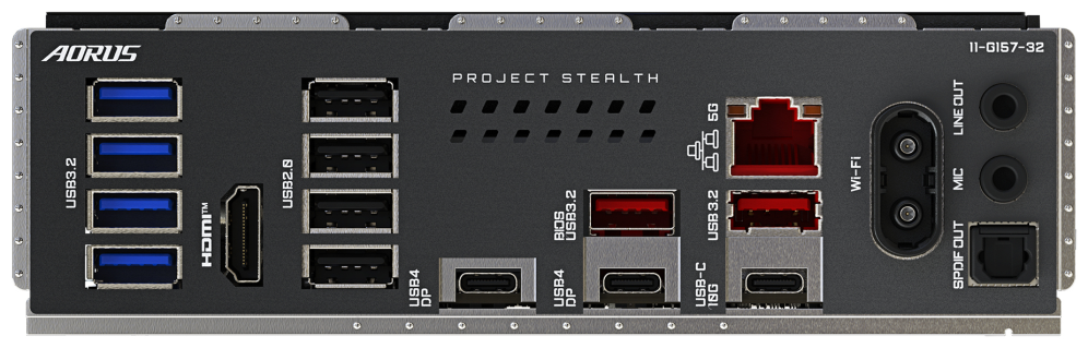 GIGABYTE X870 AORUS STEALTH Placa Base - Compatible con procesadores AMD Ryzen 9000, VRM digital de 16+2+2 fases, hasta 8200MHz DDR5 (O.C.), 2xPCIe 5.0 + 2xPCIe 4.0, Wi-Fi 7, LAN 5GbE, USB 4