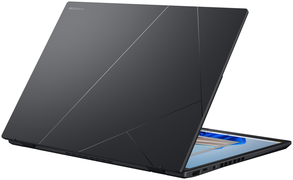 ASUS Zenbook Duo OLED UX8406CA-QL336W - Ordenador Portatil 14'' WUXGA (Intel Core Ultra 7 255H, 32GB RAM, 1TB SSD, Arc 140T, Windows 11 Home) Gris Tintero - Teclado QWERTY espanol
