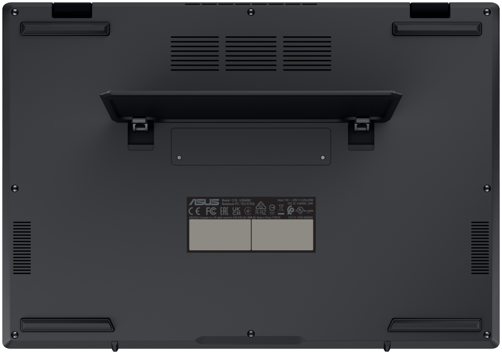 ASUS Zenbook Duo OLED UX8406CA-QL336W - Ordenador Portatil 14'' WUXGA (Intel Core Ultra 7 255H, 32GB RAM, 1TB SSD, Arc 140T, Windows 11 Home) Gris Tintero - Teclado QWERTY espanol