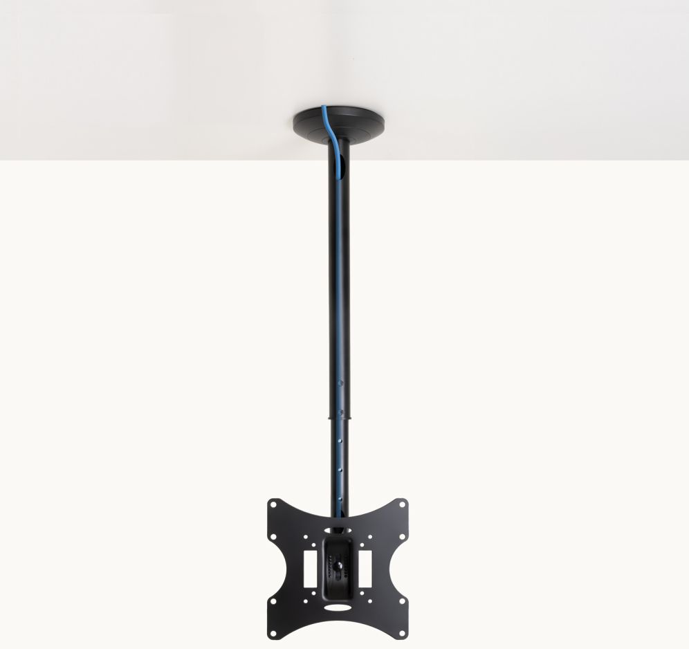 TooQ Soporte de Techo para pantallas 23a-42a, Negro