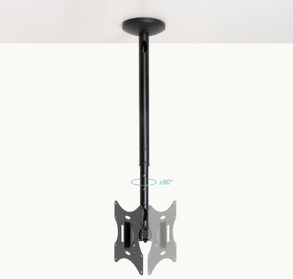 TooQ Soporte de Techo para pantallas 23a-42a, Negro