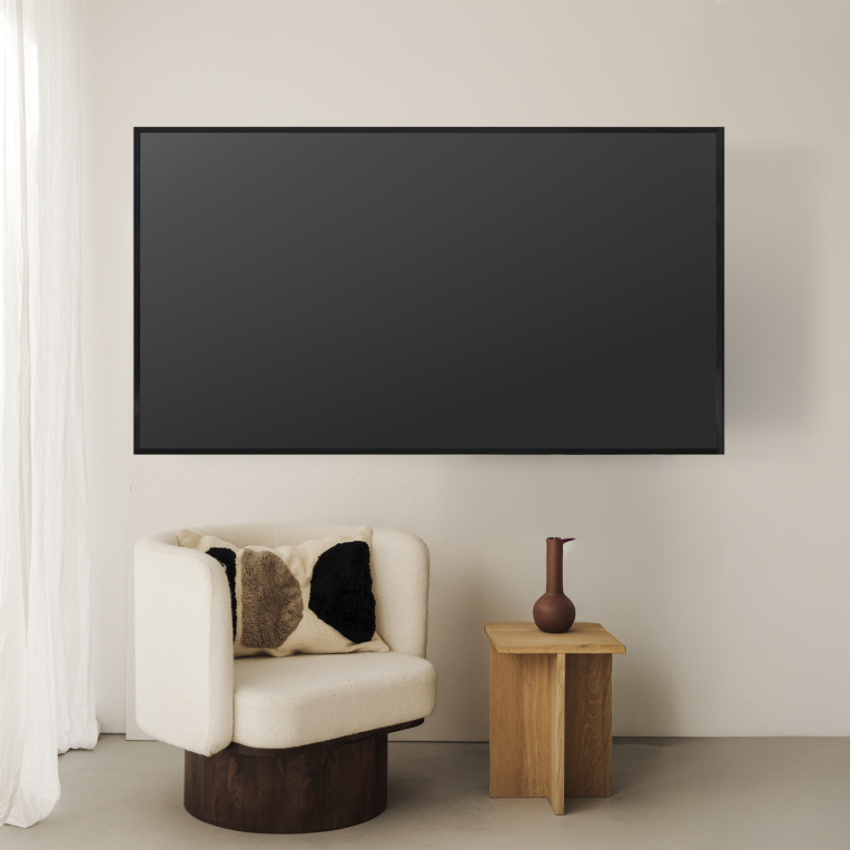 TooQ Soporte Fijo de pared para pantallas 37''- 80'', Negro