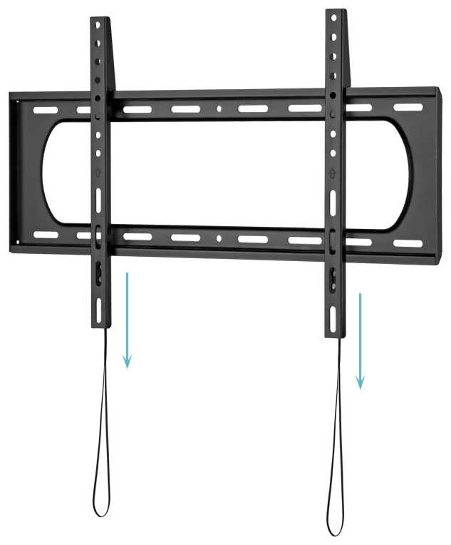 TooQ Soporte Fijo de pared para pantallas 37''- 80'', Negro