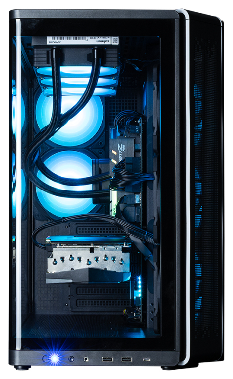 Zalman P60 BLACK carcasa de ordenador Midi Tower Negro