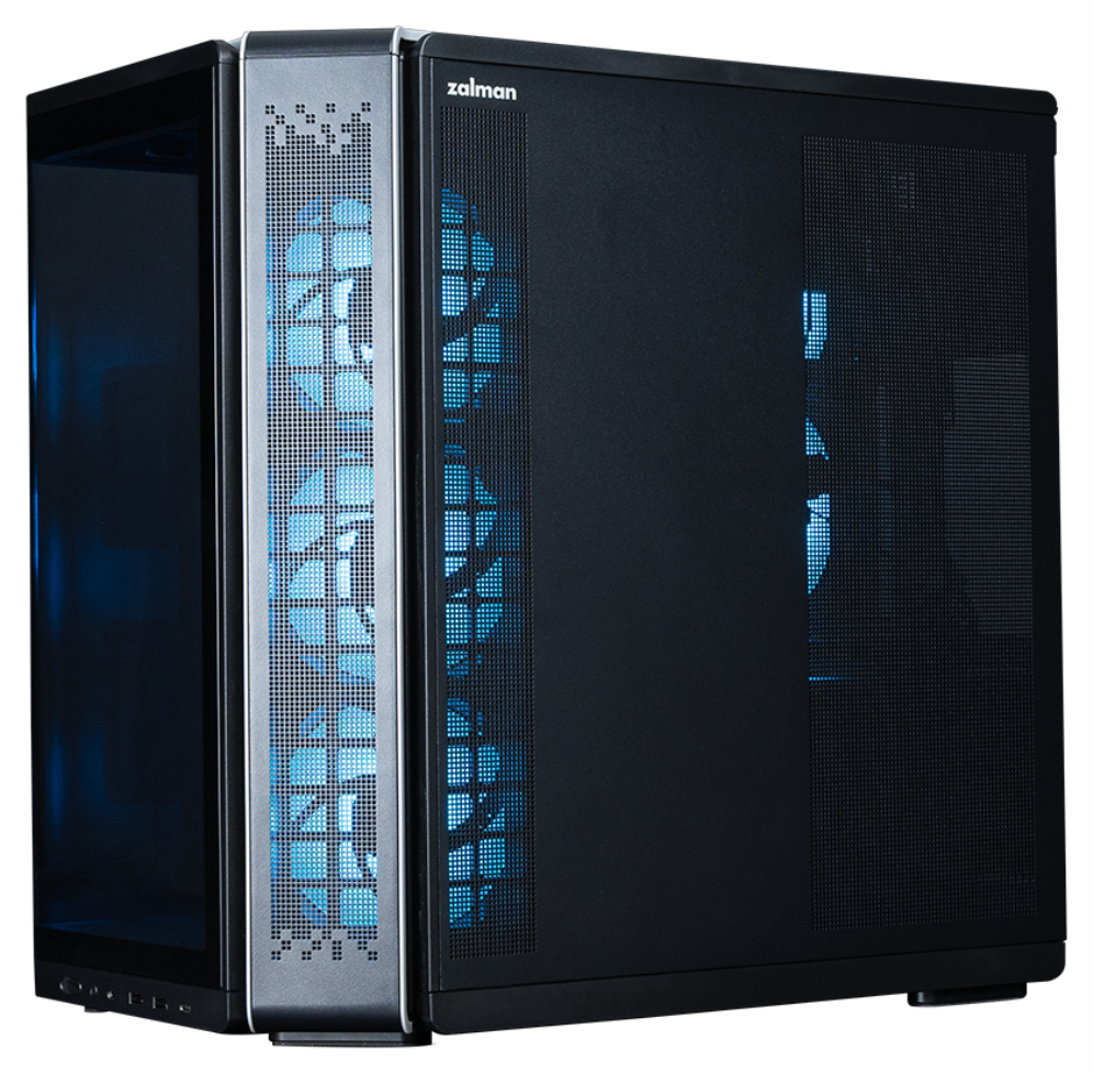 Zalman P60 BLACK carcasa de ordenador Midi Tower Negro