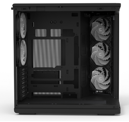 Zalman P60 BLACK carcasa de ordenador Midi Tower Negro