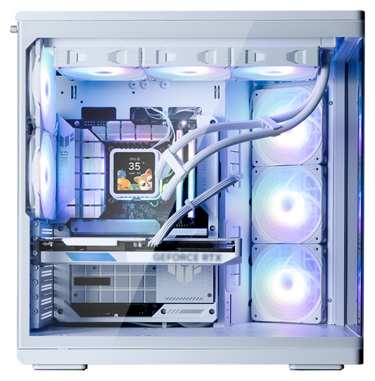 Zalman P60 WHITE carcasa de ordenador Midi Tower Blanco