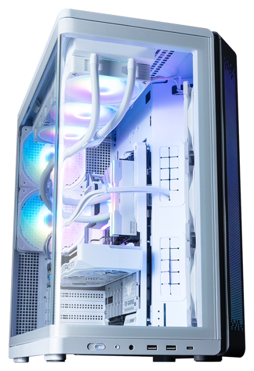 Zalman P60 WHITE carcasa de ordenador Midi Tower Blanco
