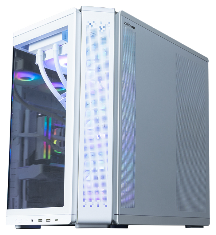 Zalman P60 WHITE carcasa de ordenador Midi Tower Blanco