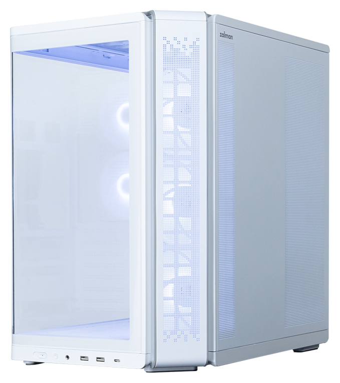 Zalman P60 WHITE carcasa de ordenador Midi Tower Blanco