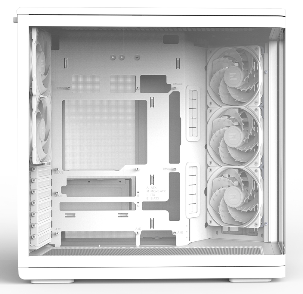 Zalman P60 WHITE carcasa de ordenador Midi Tower Blanco