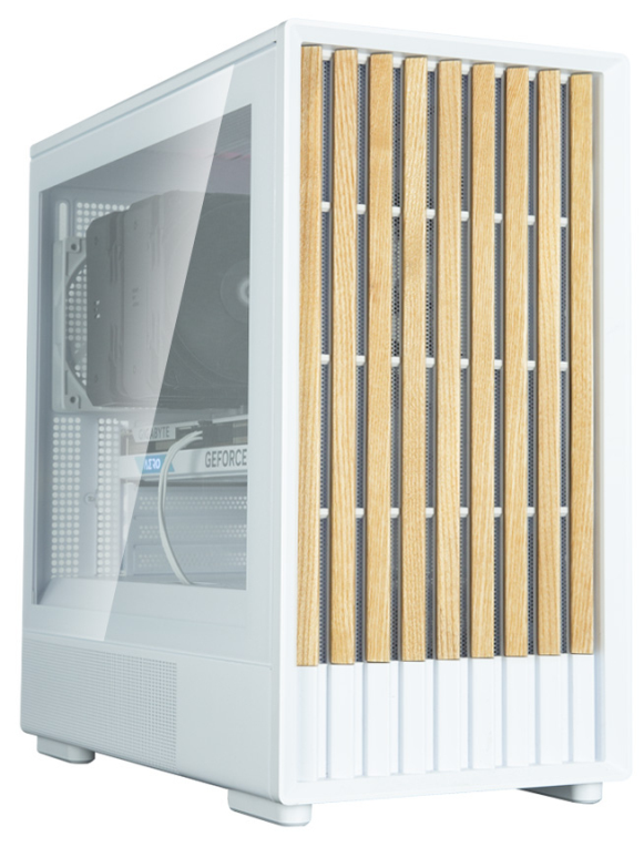 Zalman P10 NAMU WHITE carcasa de ordenador Mini Tower Blanco