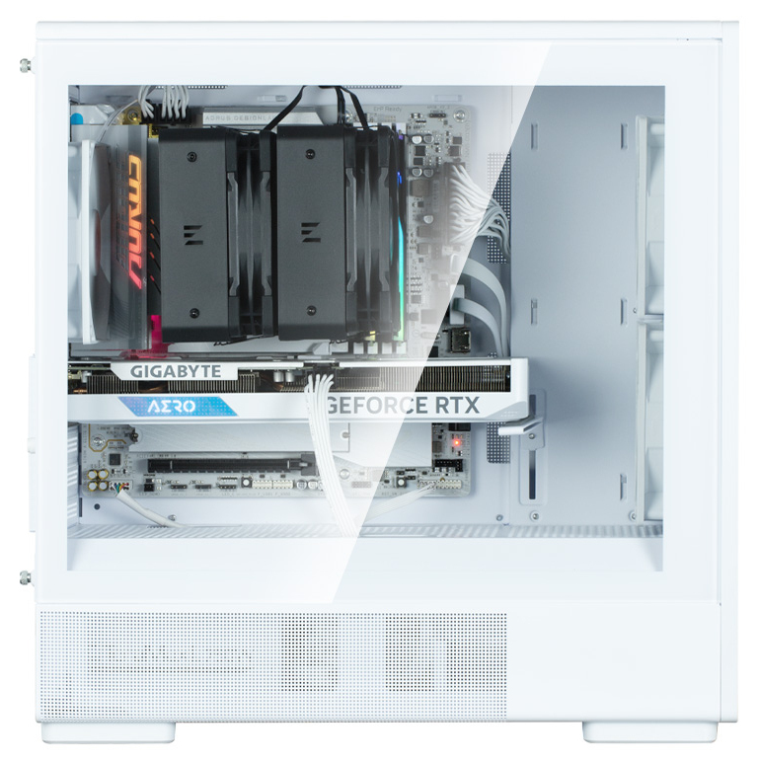 Zalman P10 NAMU WHITE carcasa de ordenador Mini Tower Blanco