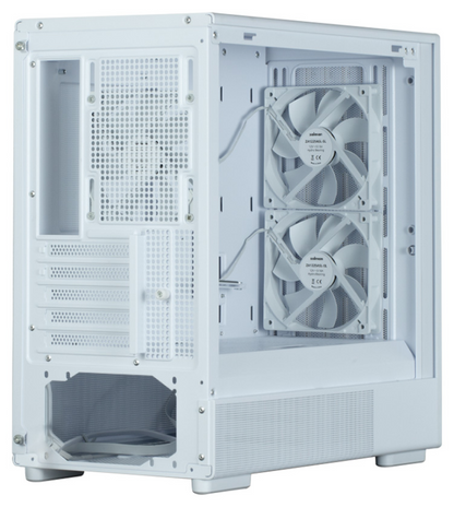 Zalman P10 NAMU WHITE carcasa de ordenador Mini Tower Blanco