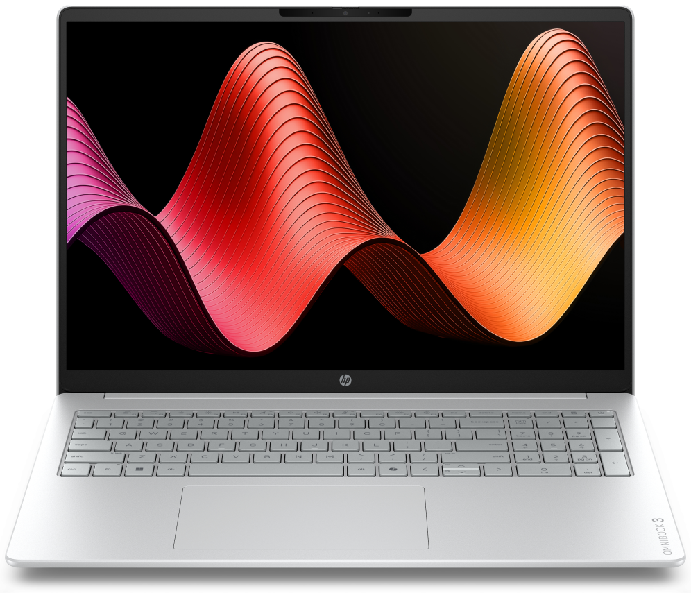HP OmniBook 3 16-bu0067ns Intel Core 5 120U Portatil 40,6 cm (16'') 2K 8 GB DDR5-SDRAM 512 GB SSD Wi-Fi 6 (802.11ax) FreeDOS Gris, Plata