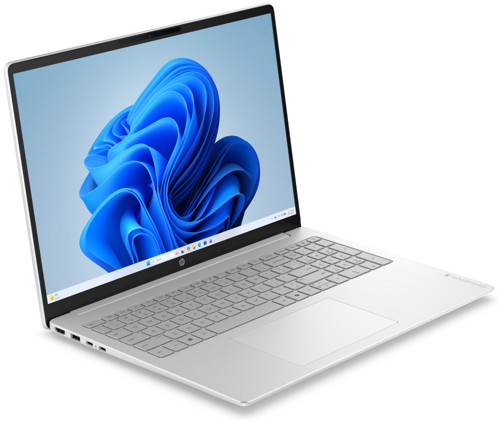 HP OmniBook 3 16-bu0079ns Intel Core 3 100U Portatil 40,6 cm (16'') 2K 8 GB DDR5-SDRAM 512 GB SSD Wi-Fi 6 (802.11ax) Windows 11 Home Gris, Plata