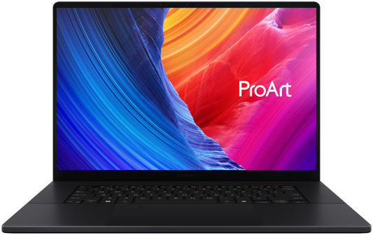 ASUS ProArt P16 OLED H7606WM-SR130W - Ordenador Portatil 16'' WQXGA+ 120Hz (AMD Ryzen AI 9 HX 370, 32GB RAM, 2TB SSD, NVIDIA RTX 5060 8GB, Windows 11 Home) Negro Nano - Teclado QWERTY espanol