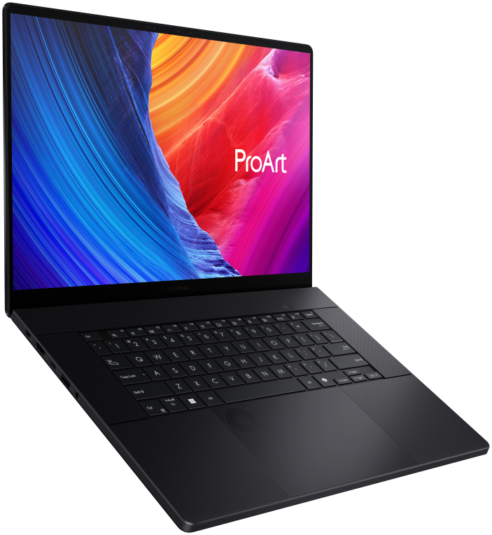 ASUS ProArt P16 OLED H7606WM-SR130W - Ordenador Portatil 16'' WQXGA+ 120Hz (AMD Ryzen AI 9 HX 370, 32GB RAM, 2TB SSD, NVIDIA RTX 5060 8GB, Windows 11 Home) Negro Nano - Teclado QWERTY espanol