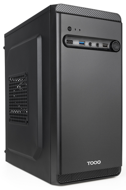 TooQ Caja Minitorre Micro-ATX aDODEKA ULTRAa Negra