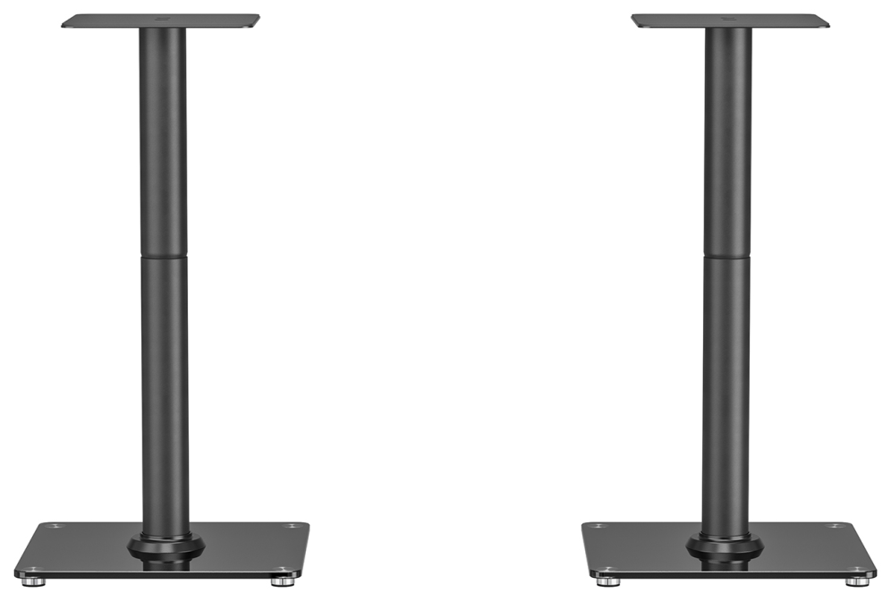 AISENS Soporte Universal De Suelo Para Altavoces, Negro
