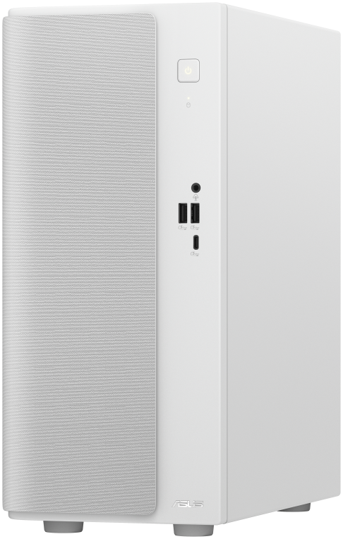 ASUS V500 Mini Tower V501MV-03100U0020 - Sobremesa (Intel Core 3 100U, 8GB RAM, 512GB SSD, Graphics, Sin Sistema Operativo) Blanco