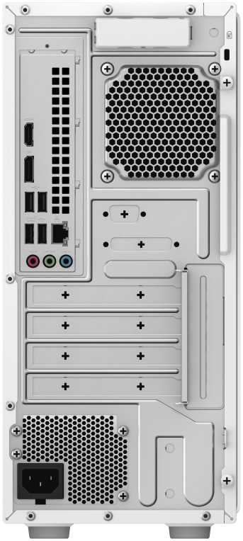 ASUS V500 Mini Tower V501MV-03100U0020 - Sobremesa (Intel Core 3 100U, 8GB RAM, 512GB SSD, Graphics, Sin Sistema Operativo) Blanco