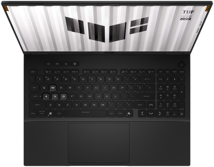 ASUS TUF Gaming F16 TUF608JMI-TU345 - Ordenador Portatil Gaming de 16'' WUXGA 144Hz (Core i5-14450HX, 16GB RAM, 512GB SSD, RTX 5060 8GB, Sin Sistema Operativo) Gris Jager - Teclado QWERTY espanol