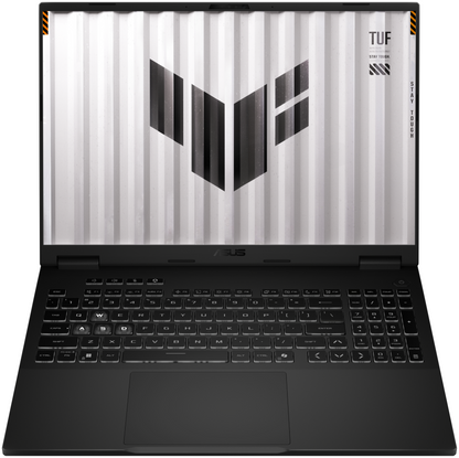 ASUS TUF Gaming F16 TUF608JMI-TU345 - Ordenador Portatil Gaming de 16'' WUXGA 144Hz (Core i5-14450HX, 16GB RAM, 512GB SSD, RTX 5060 8GB, Sin Sistema Operativo) Gris Jager - Teclado QWERTY espanol