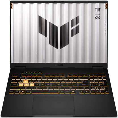 ASUS TUF Gaming F16 TUF608JMI-TU345 - Ordenador Portatil Gaming de 16'' WUXGA 144Hz (Core i5-14450HX, 16GB RAM, 512GB SSD, RTX 5060 8GB, Sin Sistema Operativo) Gris Jager - Teclado QWERTY espanol