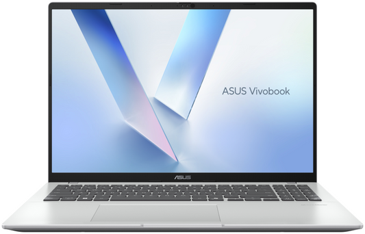 ASUS Vivobook 16 D1607GA-MB086W Copilot+ PC - Ordenador Portatil '' WUXGA (AMD Ryzen AI 7 445, 16GB RAM, 512GB SSD, Radeon 840M, Windows 11 Home) Plata Fria - Teclado QWERTY espanol