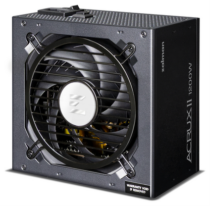 Zalman ACRUX II unidad de fuente de alimentacion 1200 W 24-pin ATX ATX Negro
