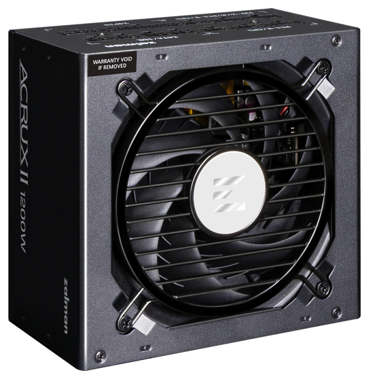 Zalman ACRUX II unidad de fuente de alimentacion 1200 W 24-pin ATX ATX Negro
