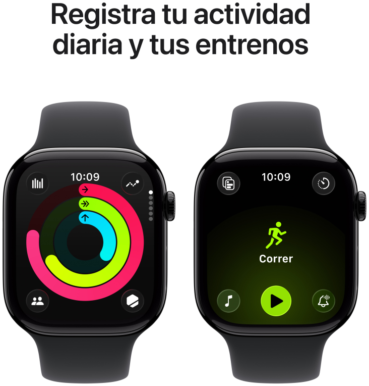 Apple Watch Series 11 OLED 46 mm Digital 416 x 496 Pixeles Pantalla tactil 5G Negro Wifi GPS (satelite)