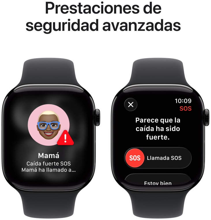 Apple Watch Series 11 OLED 46 mm Digital 416 x 496 Pixeles Pantalla tactil 5G Negro Wifi GPS (satelite)