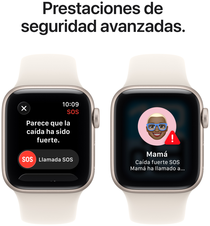 Apple Watch SE (3nd generation) OLED 40 mm Digital 324 x 394 Pixeles Pantalla tactil 5G Beige Wifi GPS (satelite)