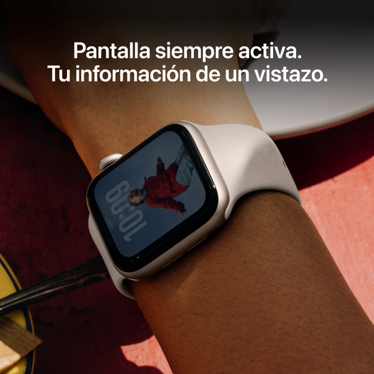 Apple Watch SE (3nd generation) 4,52 cm (1.78'') OLED 44 mm Digital 368 x 448 Pixeles Pantalla tactil 5G Negro Wifi GPS (satelite)