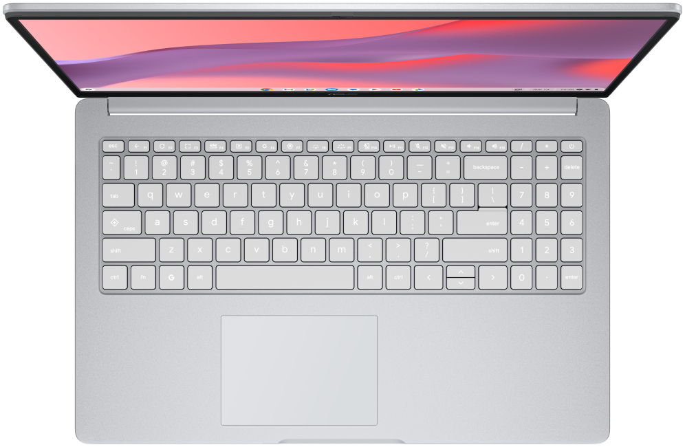 ASUS Chromebook CM1505CM4A-S70105 - Ordenador Portatil 15.6'' Full HD (MediaTek Kompanio 540, 4GB RAM, 64GB eMMC, ARM Mali-G57 MC2, ChromeOS) Gris Puro - Teclado QWERTY espanol