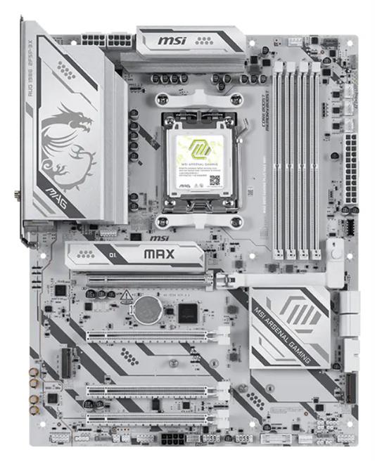 MSI MAG B850 GAMING PLUS MAX WIFI placa base AMD B850 Zócalo AM5 ATX