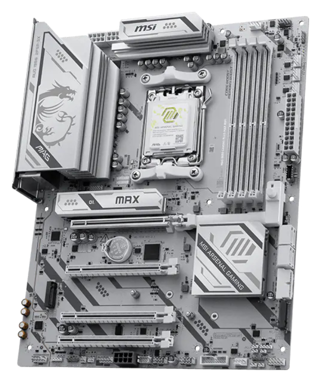 MSI MAG B850 GAMING PLUS MAX WIFI placa base AMD B850 Zócalo AM5 ATX