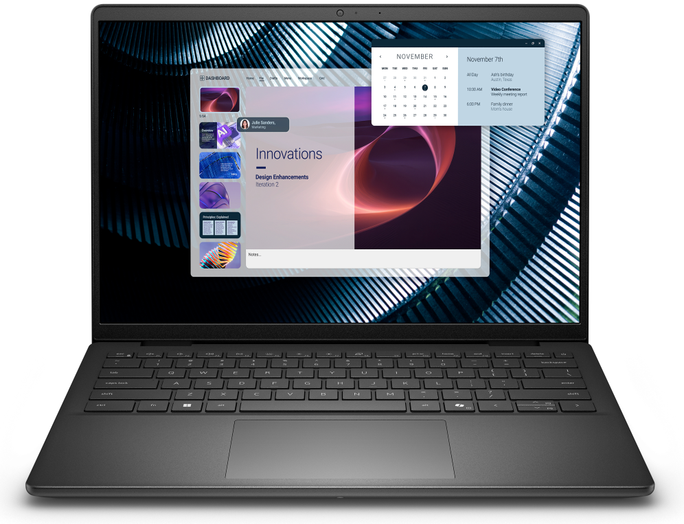 DELL Pro 14 Essential PV14250 Intel Core 7 150U Portatil 35,6 cm (14'') Full HD+ 16 GB DDR5-SDRAM 512 GB SSD Wi-Fi 6 (802.11ax) Windows 11 Pro Negro Espanol