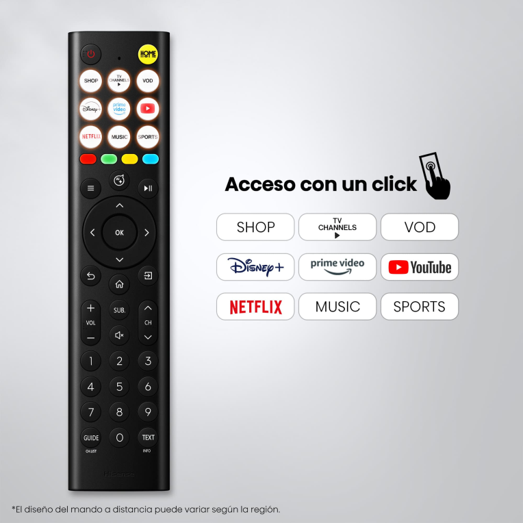 Hisense 40A5S 101,6 cm (40'') Full HD Smart TV Wifi Negro 250 cd / mA²