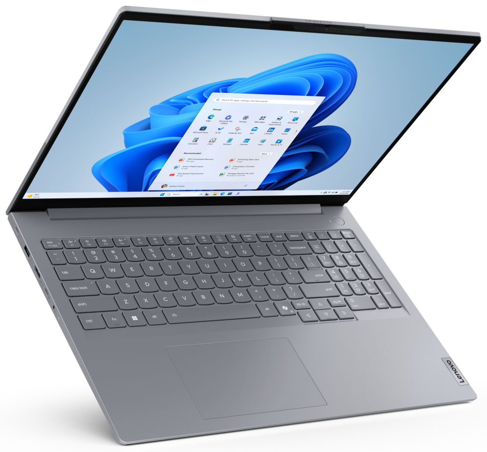 Lenovo ThinkBook 16 G8 IAL Intel Core Ultra 5 225U Portatil 40,6 cm (16'') WUXGA 16 GB DDR5-SDRAM 512 GB SSD Wi-Fi 6E (802.11ax) Windows 11 Pro Espanol Gris