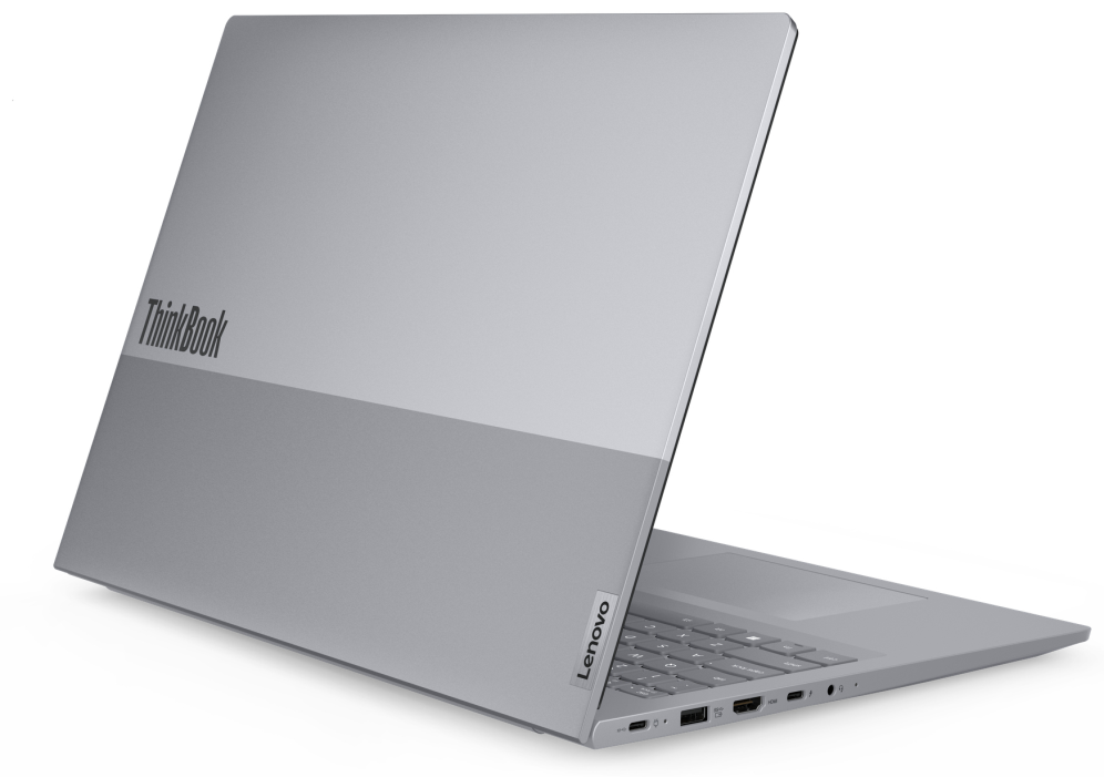 Lenovo ThinkBook 16 G8 IAL Intel Core Ultra 5 225U Portatil 40,6 cm (16'') WUXGA 16 GB DDR5-SDRAM 512 GB SSD Wi-Fi 6E (802.11ax) Windows 11 Pro Espanol Gris