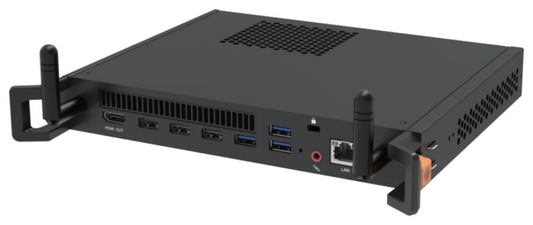 MAXHUB MT71F PCs/estación de trabajo Intel® Core™ i7 i7-12650H 16 GB DDR4-SDRAM 256 GB SSD Windows 11 Pro Mini PC Negro